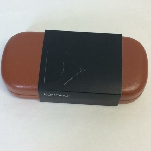 Komono Sunglasses Peach orange NEW Urkel UV 400 - Picture 12 of 12